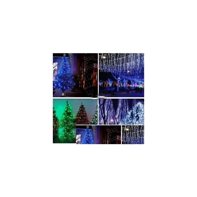 500 meter christmas xmas rgb warm blue 10 meters 100 leds string lights flash window curtain holiday led light with rear connector by