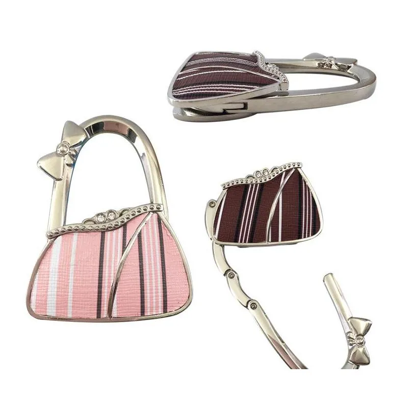butterfly handbag hanger glossy matte butterfly foldable table hook for bag purses