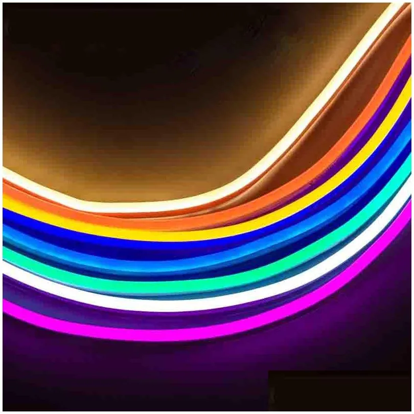 neon rope led strip rgb ac 220v 50 meter outdoor waterproof 5050 smd light 60leds/m with power cuttable at 1 meter 240v