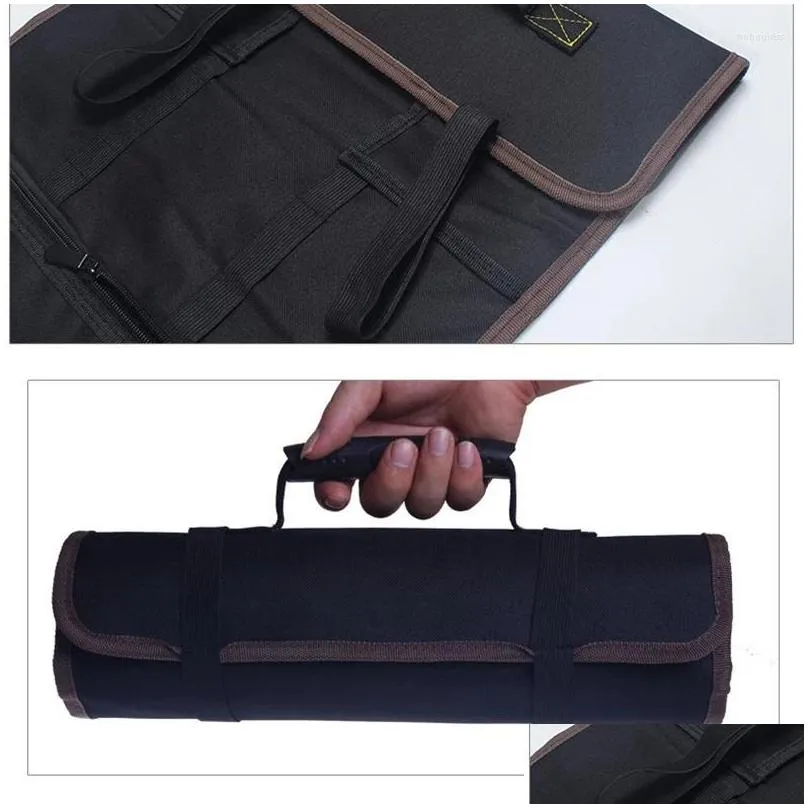 storage bags multifunction oxford cloth folding wrench bag tool roll portable case organizer holder pocket tools pouchstorage