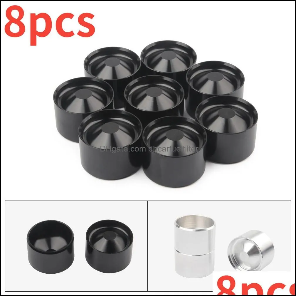 od 1.8 id 1.62 8pcs aluminum oil fuel filters storage cup fuel filter solvent trap for napa 4003 wix 24003 auto accessories