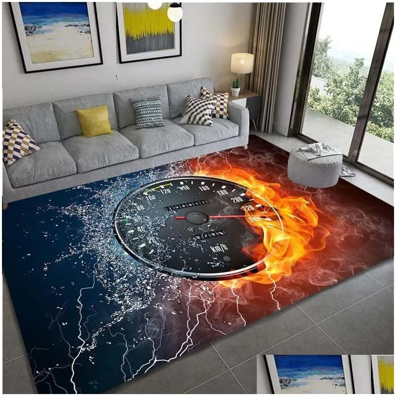 carpets car motorcycle dashboard carpet rug 3d printing creative door large mat bathmat for living room bedroom entrance drop