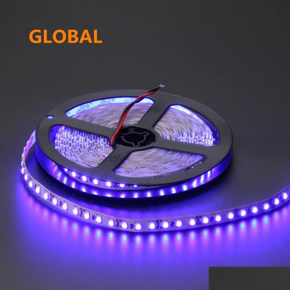 5m/lot ip65 waterproof 3528 600 led strip light ribbon tape super bright 120led/m warm white cold white blue green red led