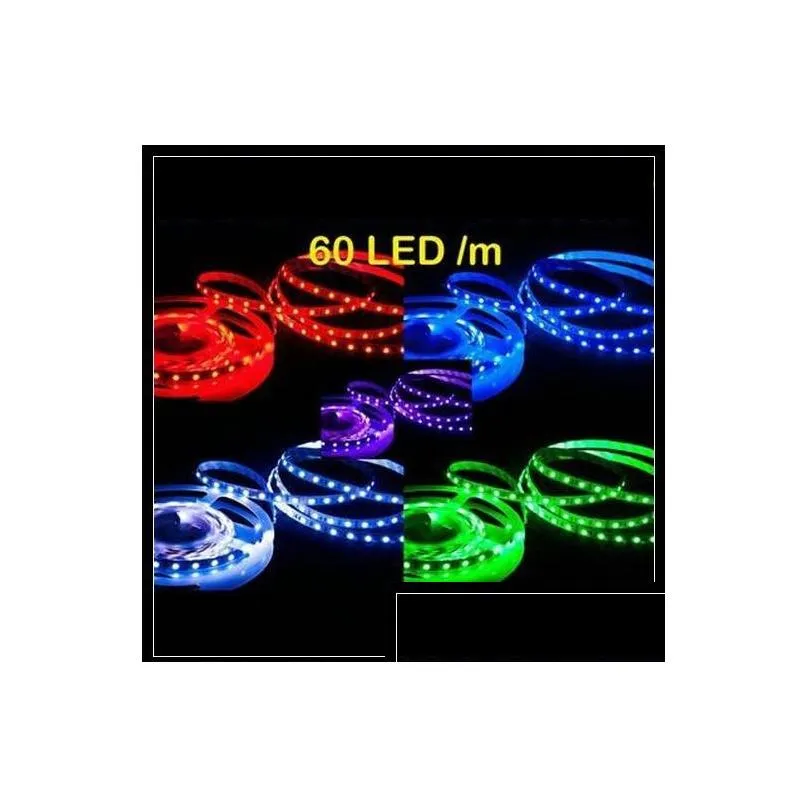 5m 5050 smd blue/red/yellow/green/white led strip waterproof 300 leds/roll interior decoration