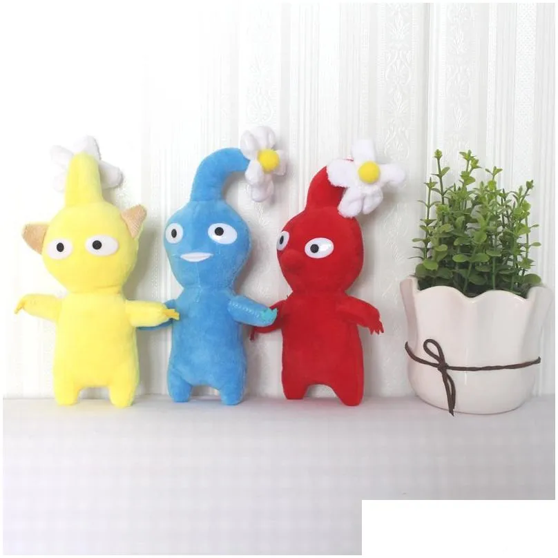 new nintendoo stuffed animals pikemin plush toy pikmin olima doll peripheral doll doll