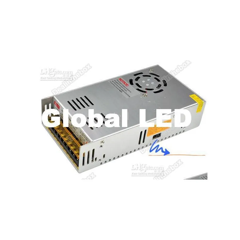 12v 30a 360w switch power supply driver for led strip light 3528 smd 5050 smd 5630 smddisplay110v 240v