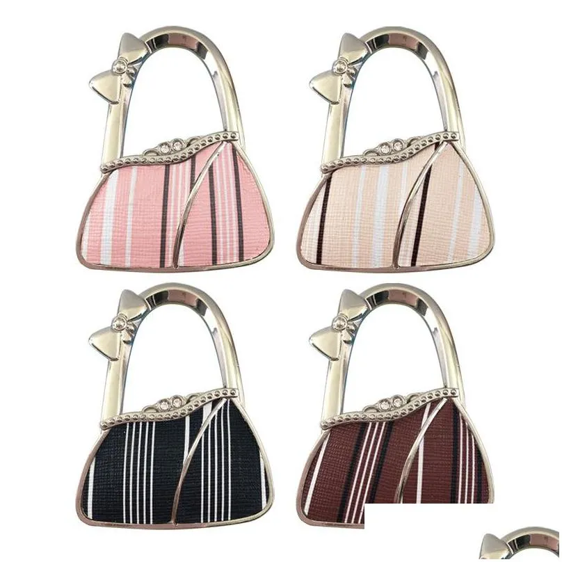 butterfly handbag hanger glossy matte butterfly foldable table hook for bag purses