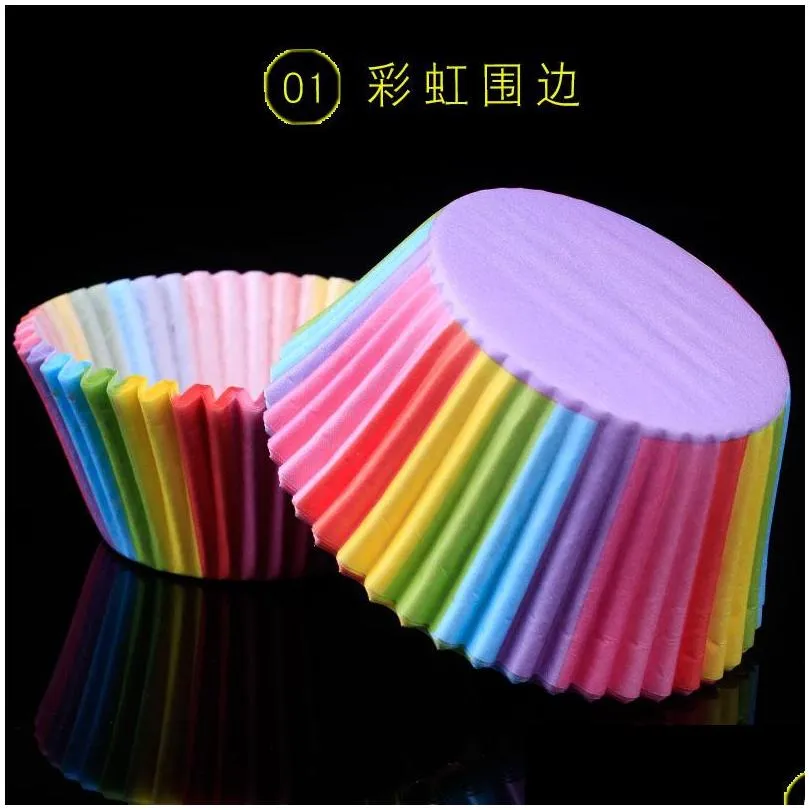 cake baking moulds paper cup oil proof many colour dixies cups 100pcs chocolates glutinous rice dumplings papers holder tool 1 9ry p1