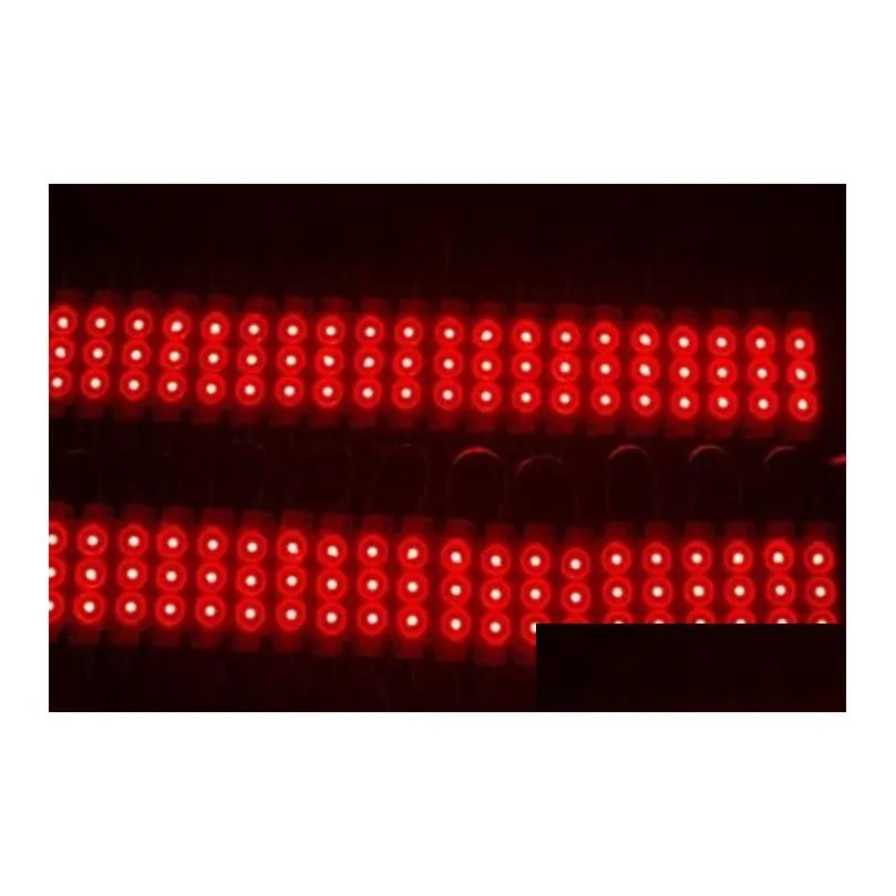 injection abs plastic 5630 smd led modules 3leds/1.5w high lumen led backlights string white/warm white red blue