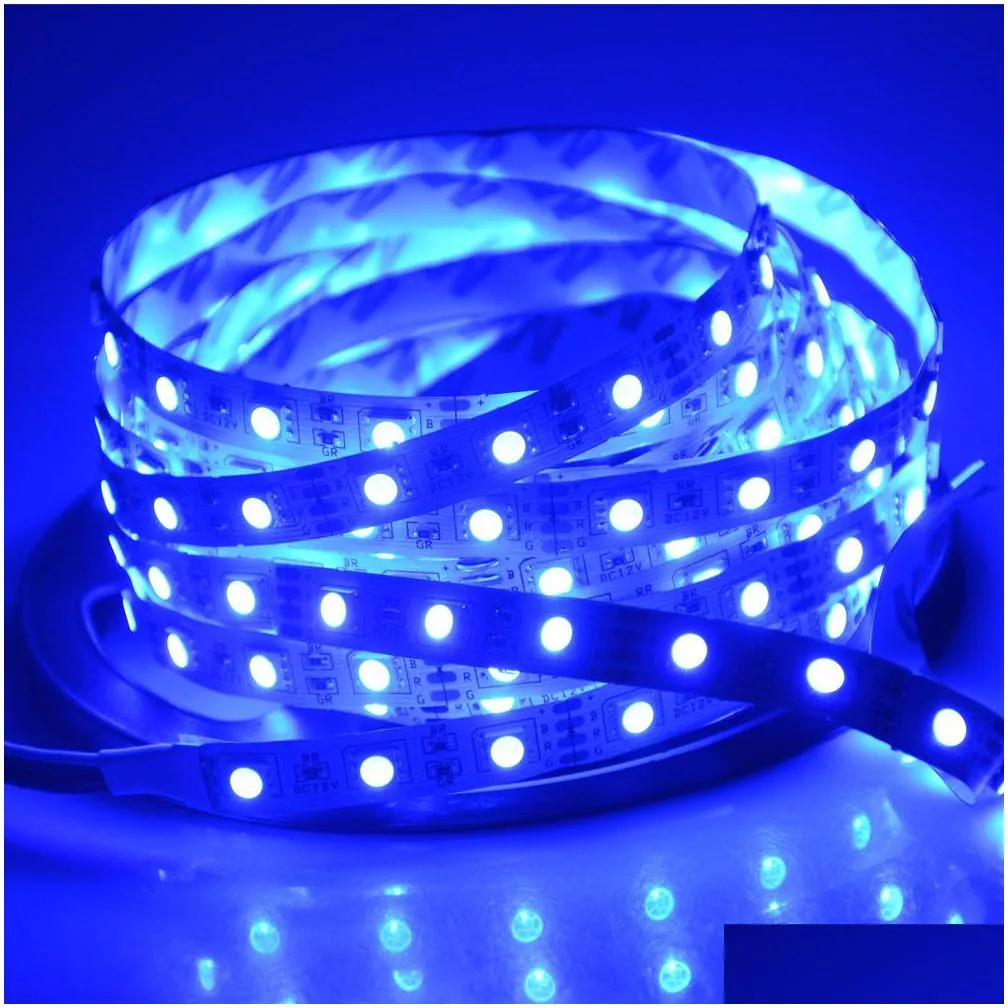 5m 5050 smd rgb led strip flexible 16ft 5m 300 leds multi color nonwaterproof led strip light high power 72w christmas halloween