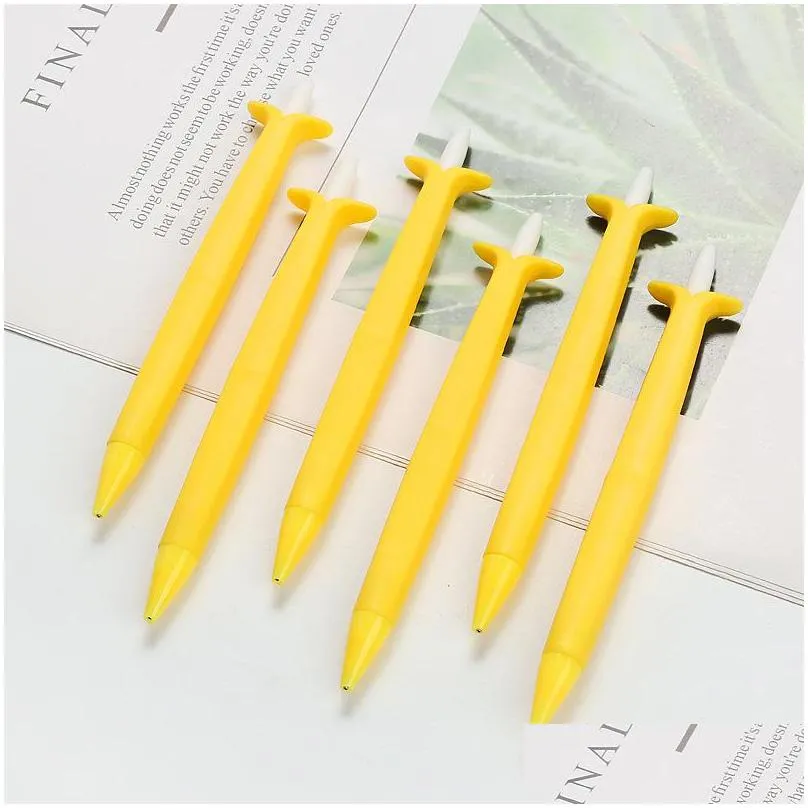 36 pcs/lot 0.5/0.7mm banana cactus mechanical pencil cute carrot automatic drawing pen school writing supplies stationery gift1