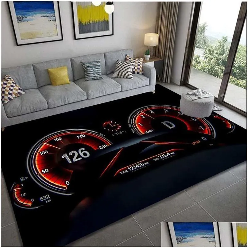carpets car motorcycle dashboard carpet rug 3d printing creative door large mat bathmat for living room bedroom entrance drop