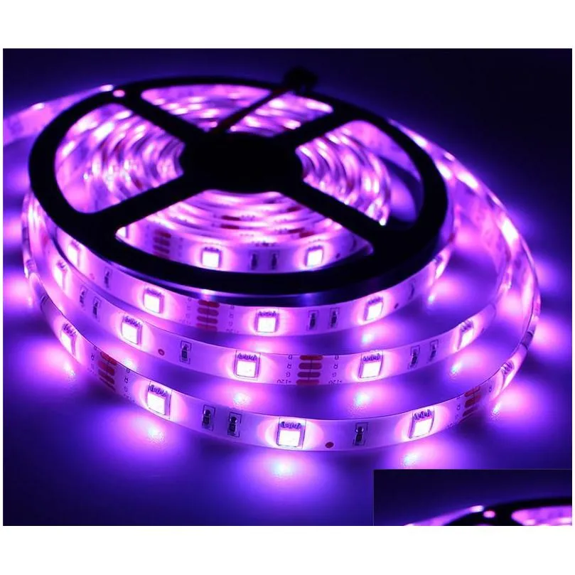 rgb led strip 5050 waterproof 5m 150leds smd add 44key ir remote mini controller add 12v 2a power adapter fita led light strip for christmas