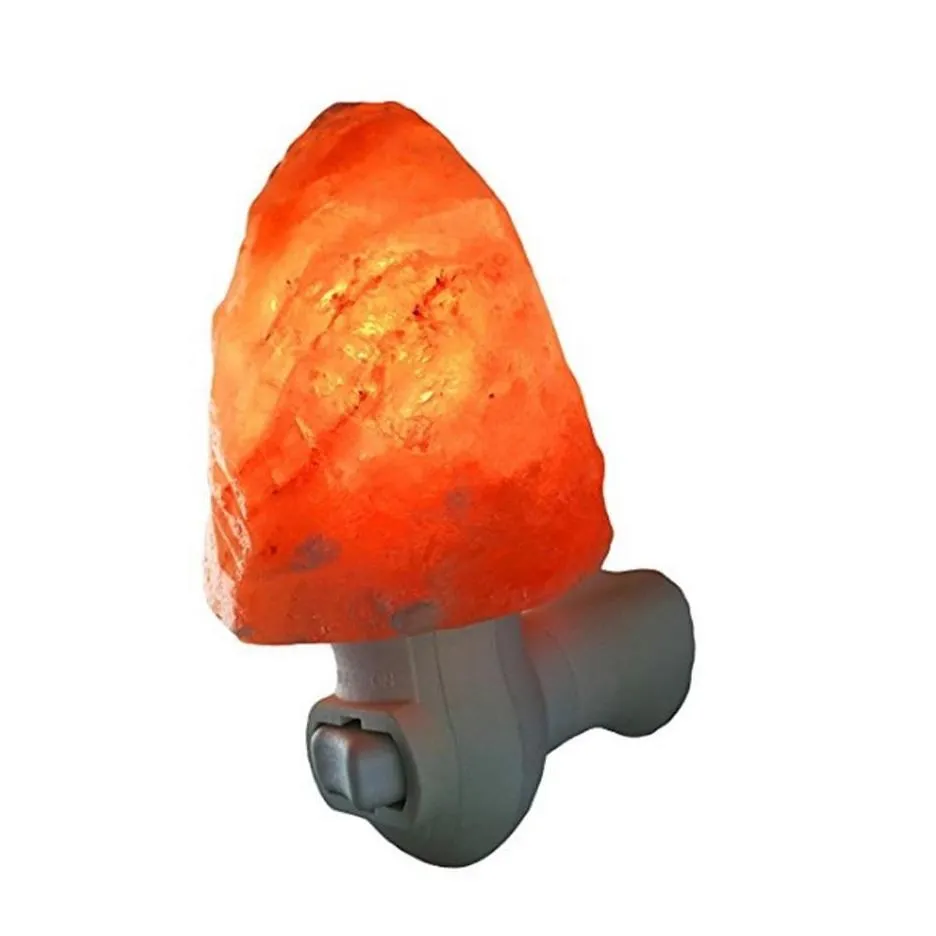 himalayan crystal salt lamp table lamp bedroom adornment night light plug in natural himalayan salt night light air ionizer natural