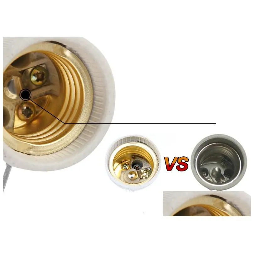 e27 ceramic lamp holder / screw light lampholders socket