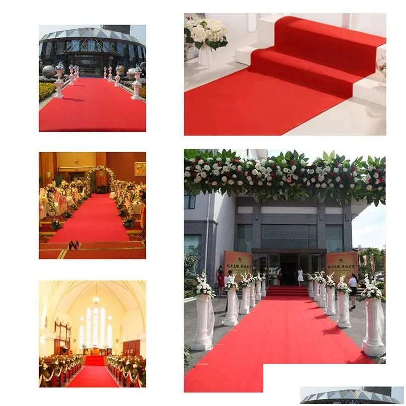 carpets beautiful red white wedding aisle runners indoor outdoor floor party celebration events decoration carpet rugscarpets