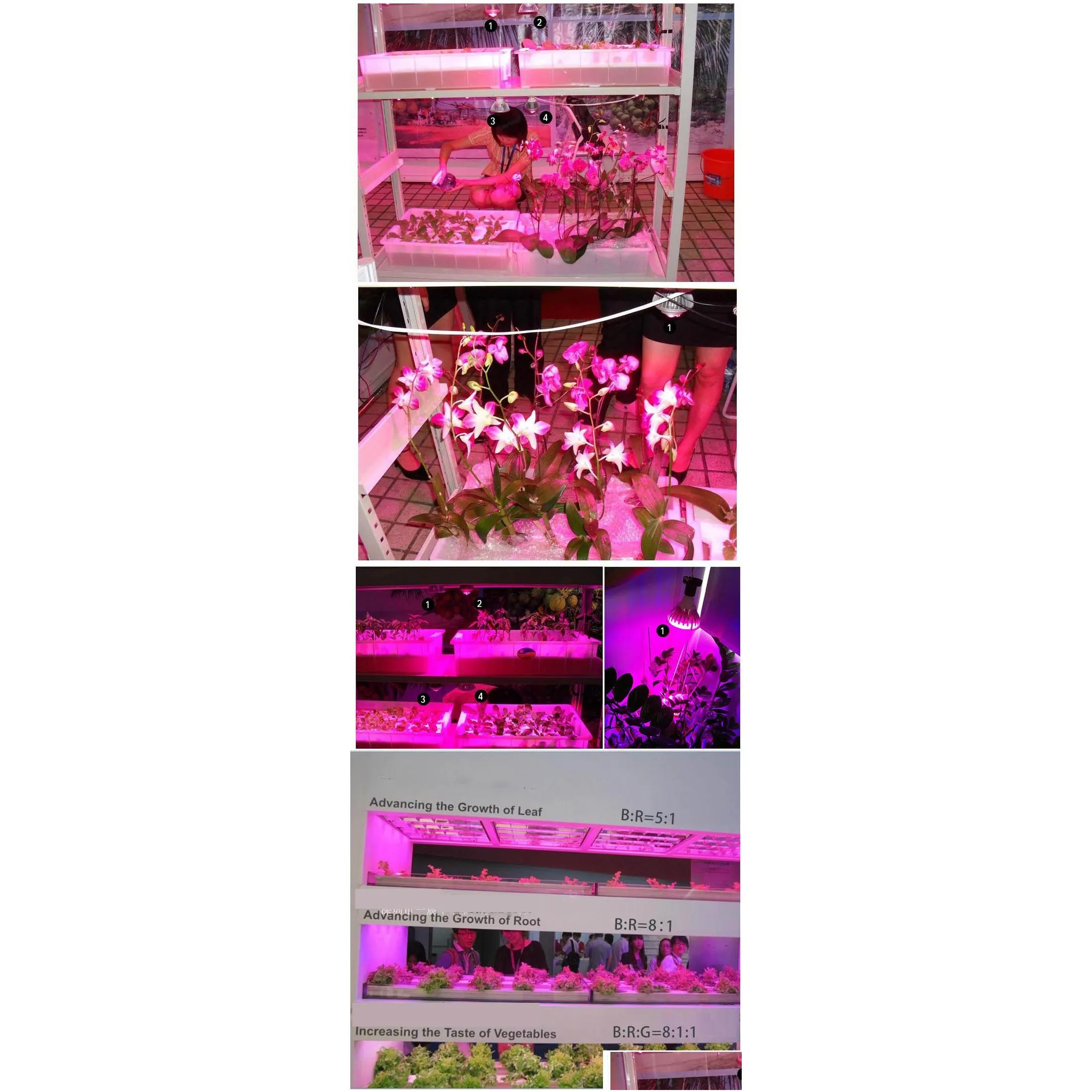 1x full spectrum led grow lights 21w 27w 36w 45w 54w e27 led grow lamp par 38 30 bulb for flower plant hydroponics system grow box