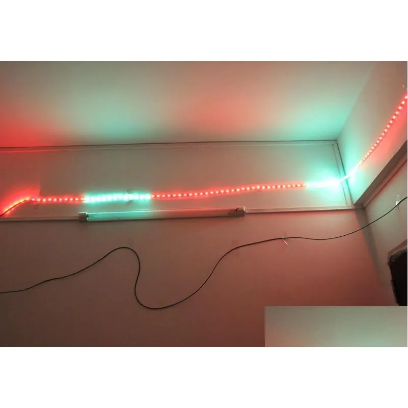 magic led strip dream color 6803 ic 5050 rgb smd light 150 leds 5m waterproof ip67 133 colors program by dhs