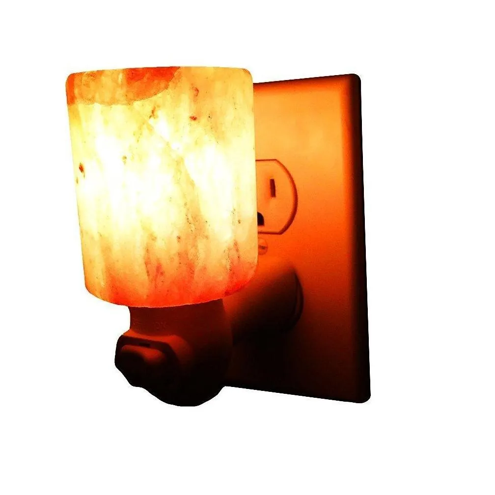 himalayan crystal salt lamp table lamp bedroom adornment night light plug in natural himalayan salt night light air ionizer natural