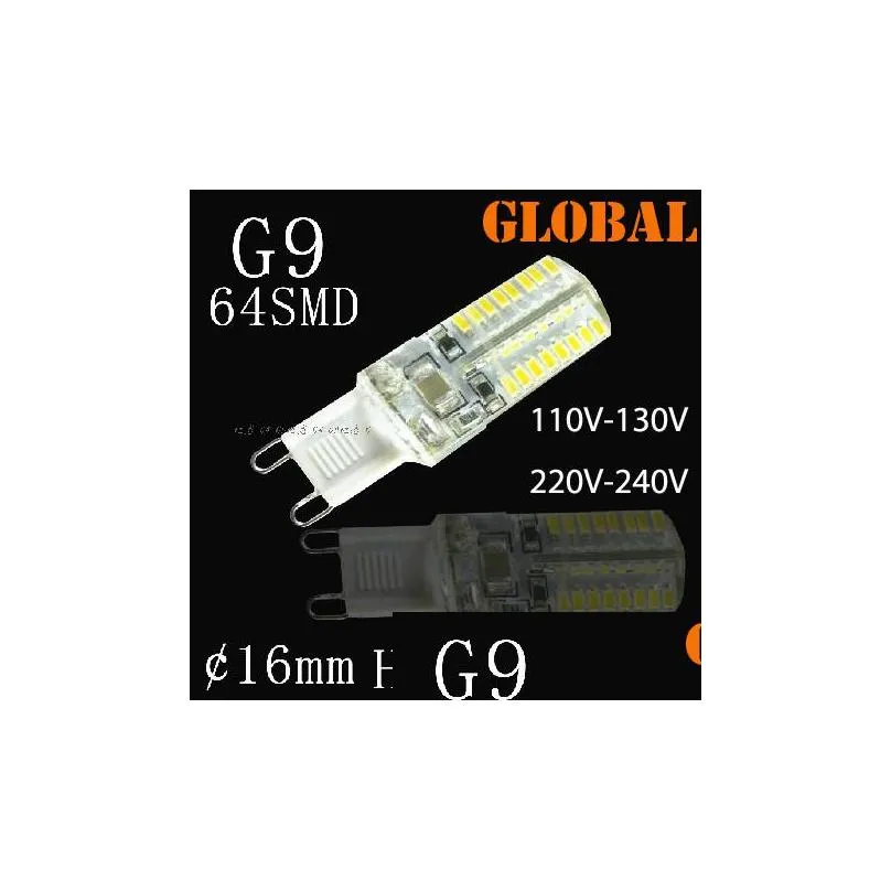 g9 led lights smd 3014 3w 110v130v 220v240v replace 30w halogen lamp 360 beam angle led bulb lamp candle chandelier light high power