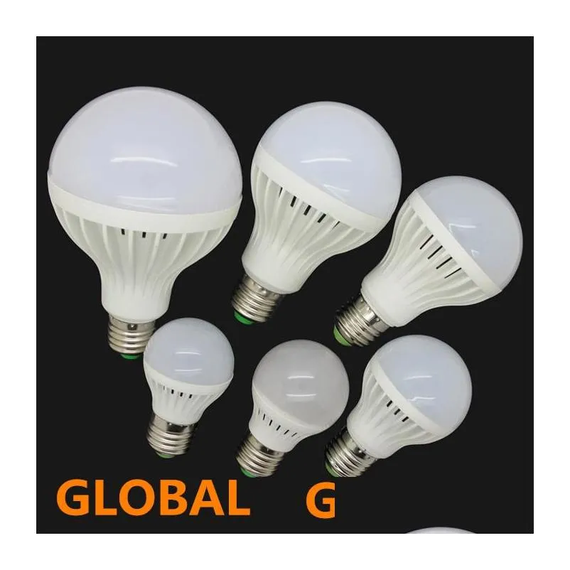 high brightness led bulb e27 3w 5w 7w 9w 12w 15w 220v 5730 smd led light warm/cool white led globe light energy saving lamp