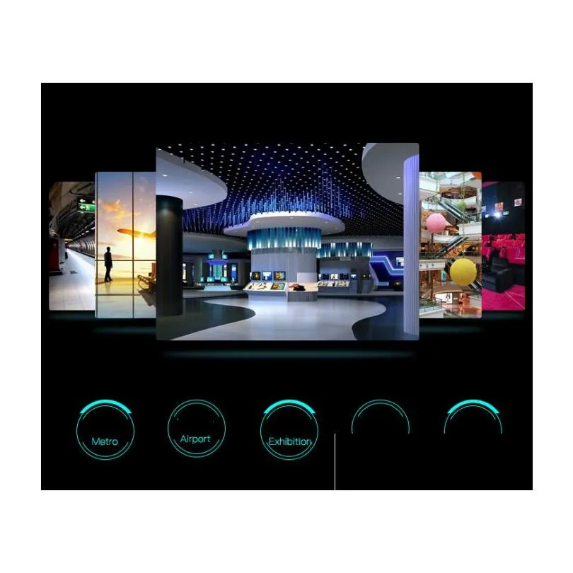 3d holographic imaging advertising machine led projection rotating fan glasses 3d display effect attract eyeball 50cm