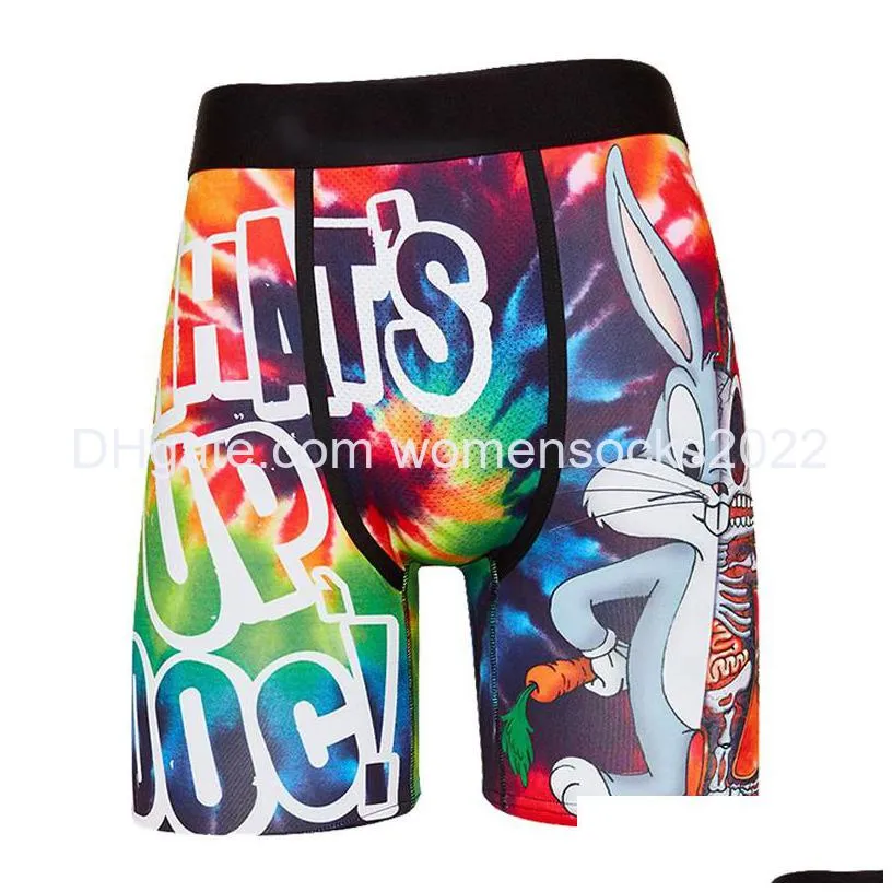 high quality 20color sexy underwear ice silk quickdrying mens shorts with bags  boxer breathable underwear brand size s2xl