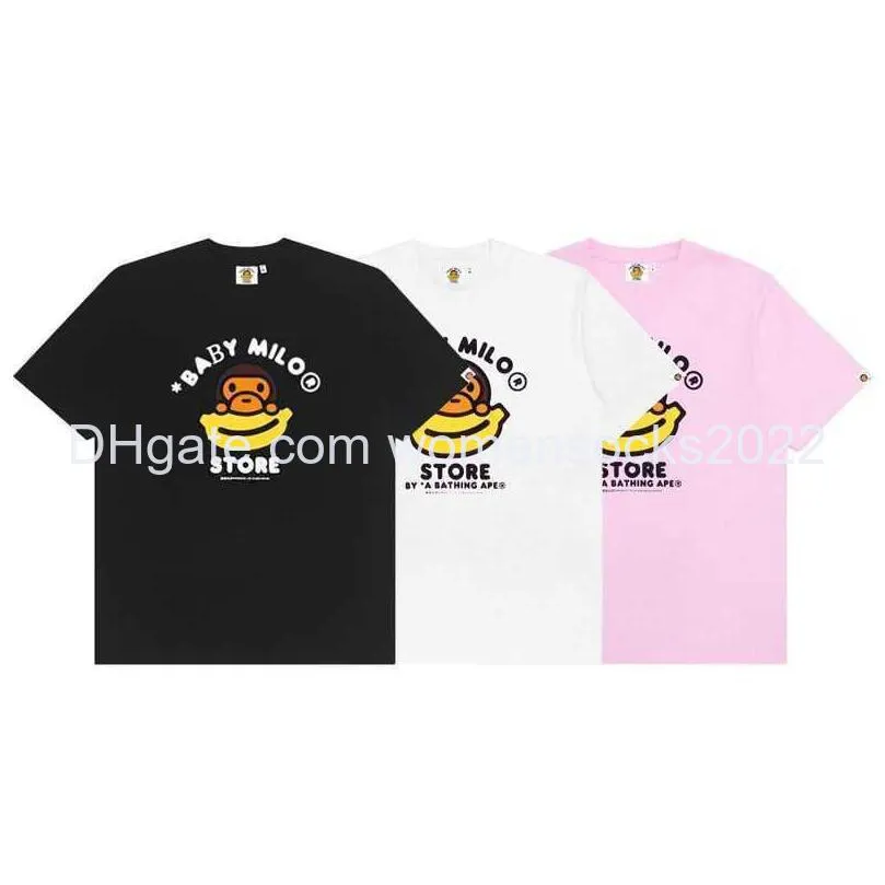 designer luxury apes classic mens and womens t shirt hip hop monkey pattern top summer breathable versatile high street trend tee