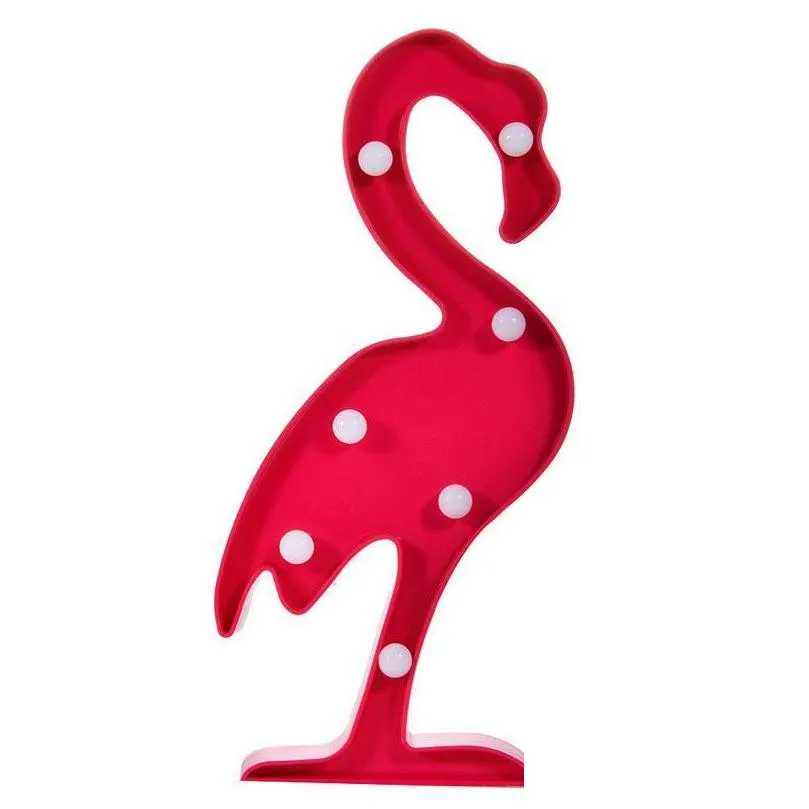 creative small night light 3 w led the flamingo animal model such as childrens indoor decorative light