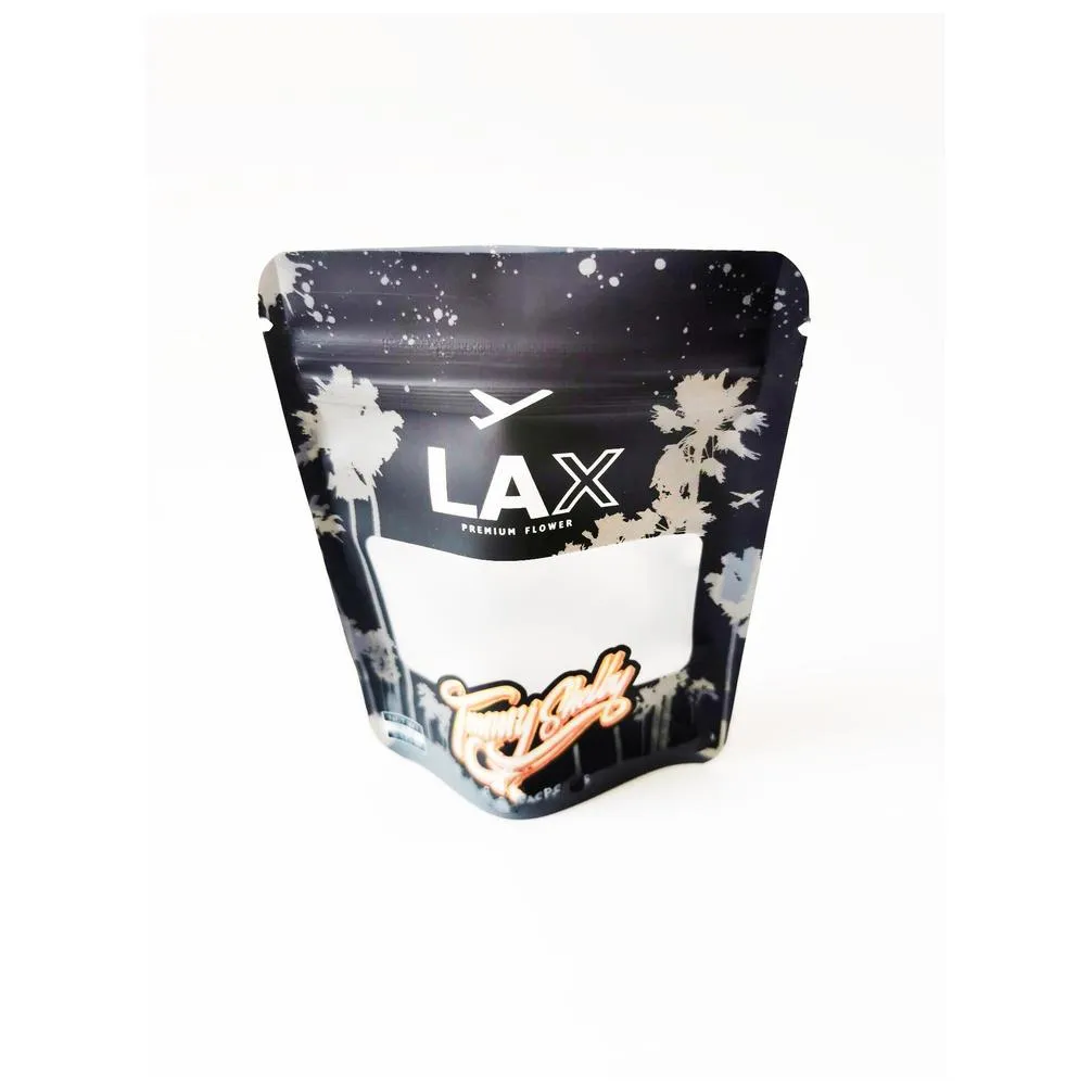 larry payton 3.5g smell proof plastic mylar edibles backpack boyz runty gelato zerbert special die cut shaped bags zipper flower cali packs
