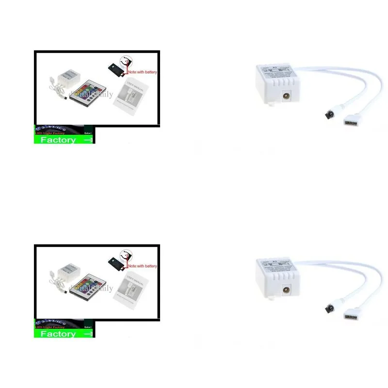  12v 3x2 a 24 keys led controller ir remote controller for 3528 5050 rgb led strip light