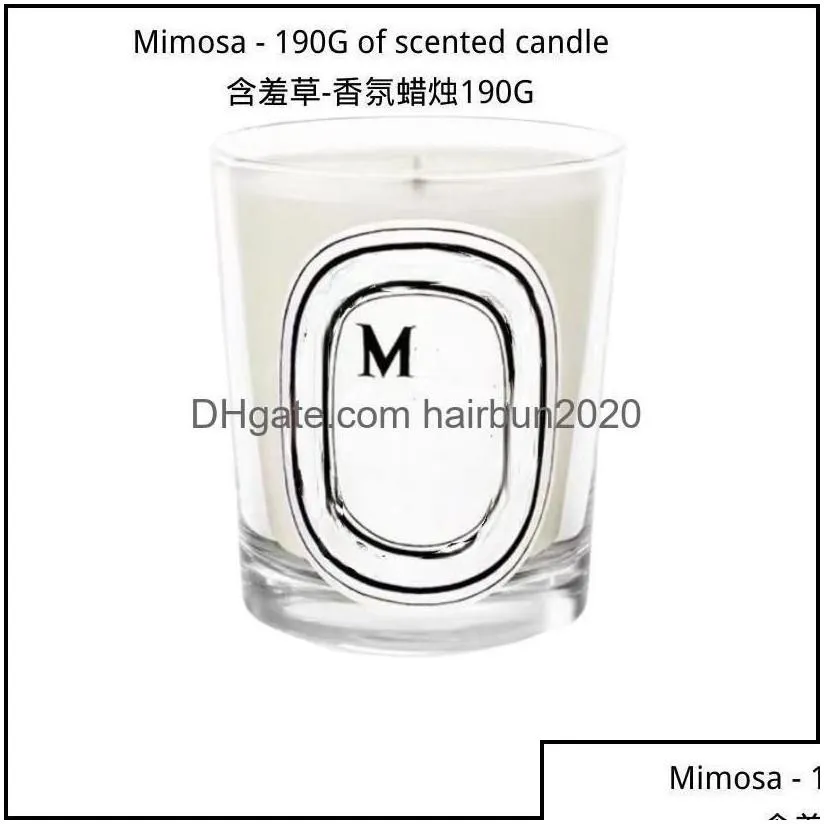 candles candles 190g scented candle including box dip colllection bougie pare home decoration collection item drop delivery 2022 gar