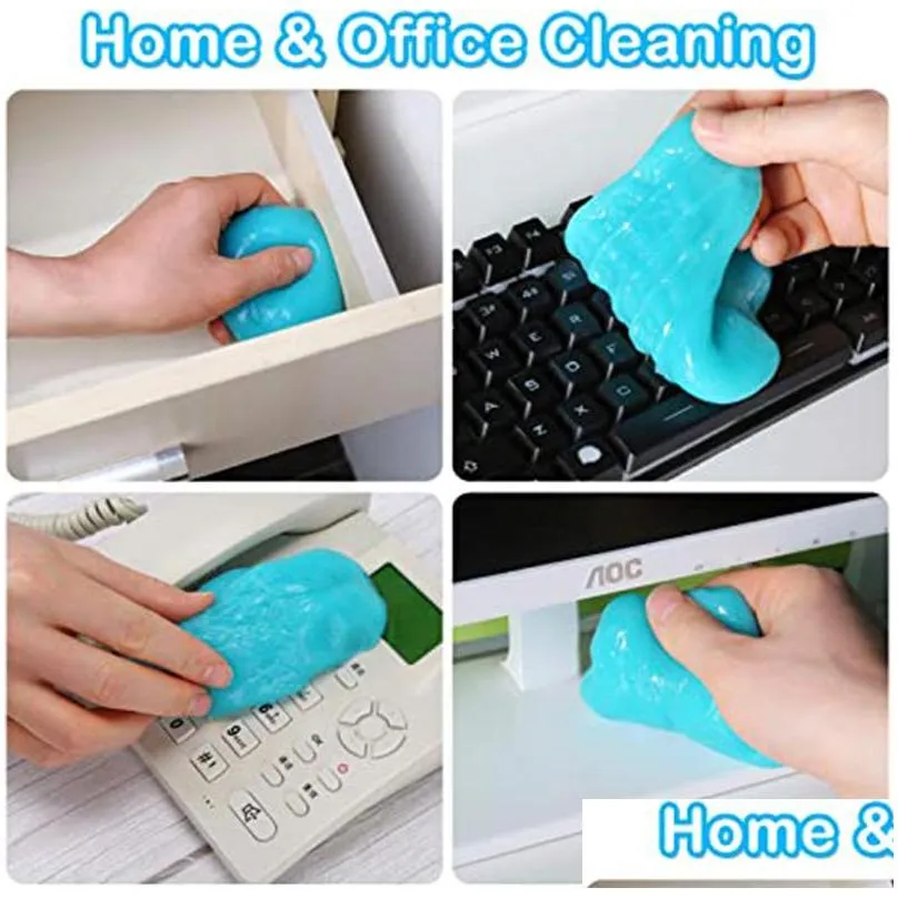 cleaning gel for car detailing cleaner magic dust remover gel auto air vent interior home office computer keyboard clean tool