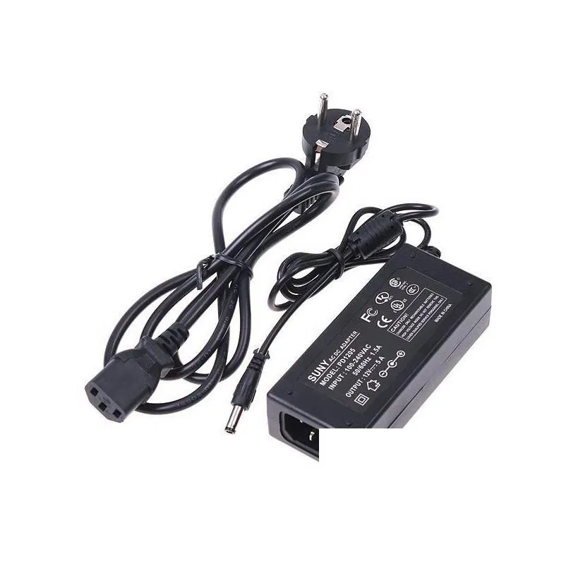 12v 5a 60w lighting transformers switching mode power supply power adapter with 1.2 meter cable ac 100240v input for 3528 5050 5630 led light strip