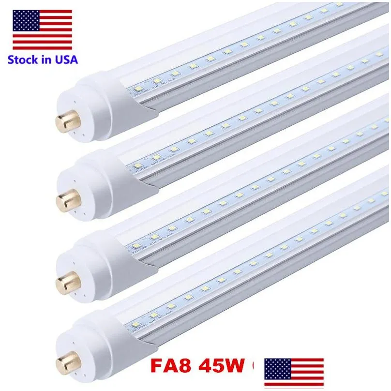 led tubes 8ft fa8 single pin t8 8foot tube 65w 8 feet fluorescent tubes lamp led shop lights