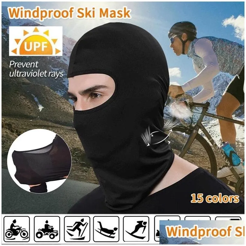 new style winter outdoor riding keep thermal mask windbreak dustproof headgear masked face guard hat party mask