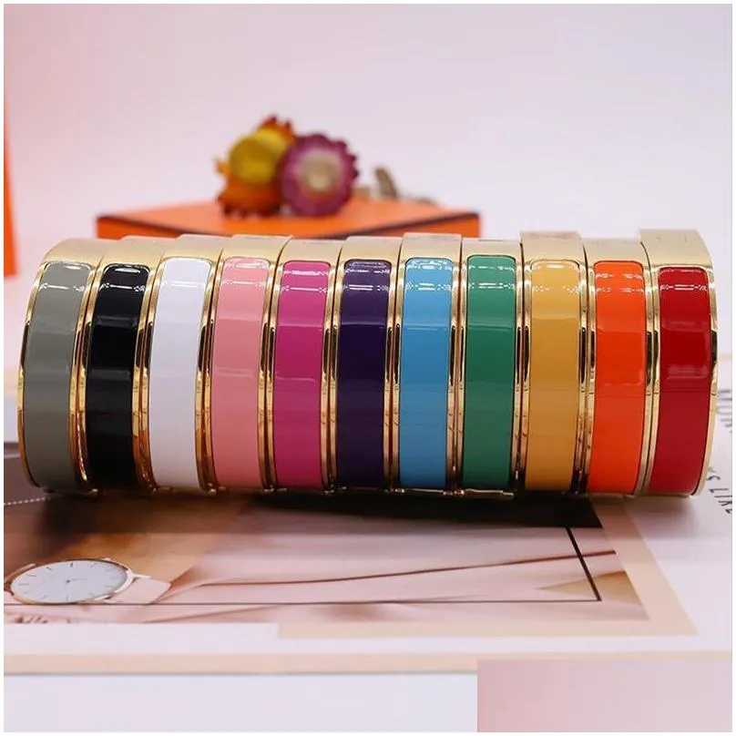 bangle women stainless steel couple gold bracelet fashion jewelry valentine day gift for girlfriend accessories wholesale