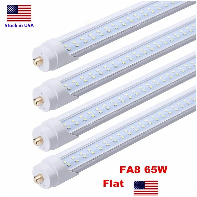 led tubes 8ft fa8 single pin t8 8foot tube 65w 8 feet fluorescent tubes lamp led shop lights