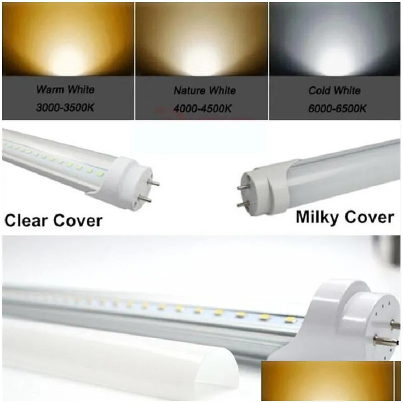 4ft led shop lights 4 feet 18w 22w 28w led tube lighting smd 2835 light bulbs t8 g13 fluorescent tubes lamp 5000k 6000k