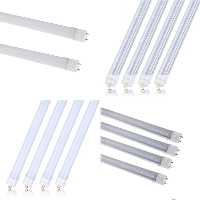 led tube t8 g13 2ft 3ft 4ft 5ft 6ft 8ft led bulbs t8 4 ft warm cold white 6500k fluorescent lamp smd2835 ac85265v