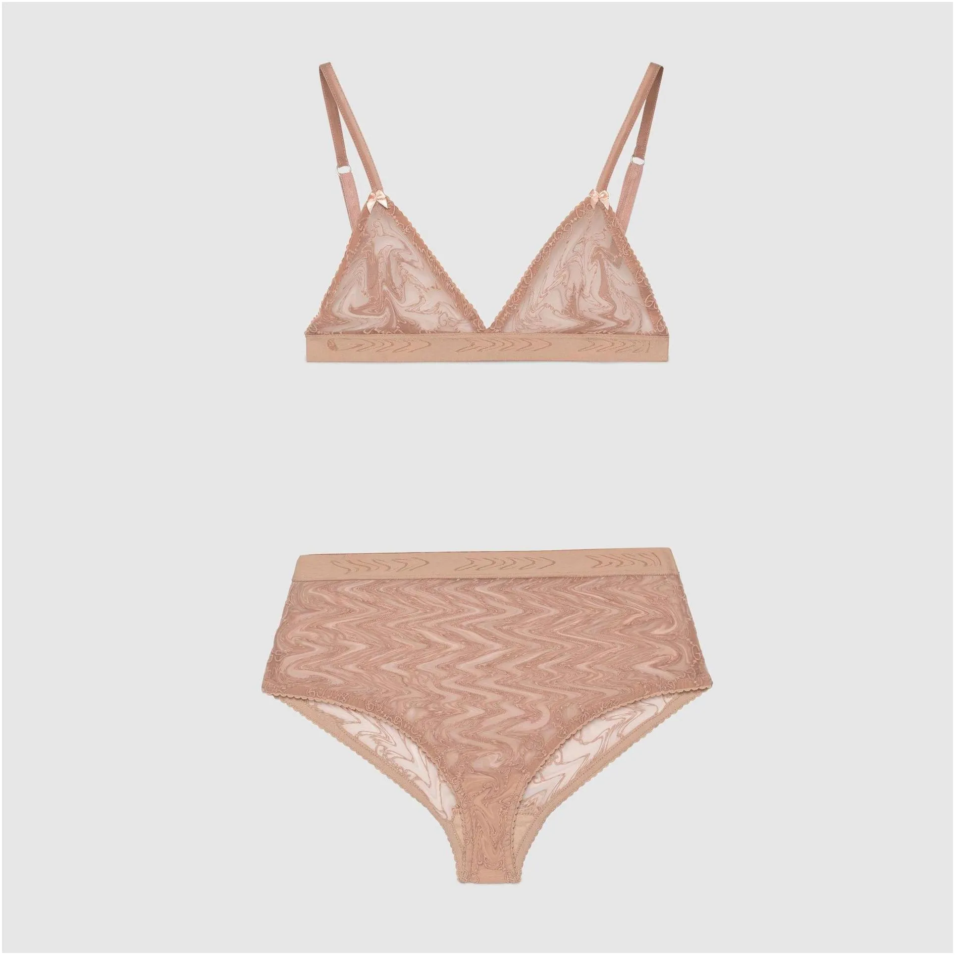 Outros Home Têxtil Luxo G Carta Malha Underwear Y Bikini Womens Respirável  Underclothes Elegante Lingerie Designer Lace Bra Set Ins Dhjte De $1.035,7