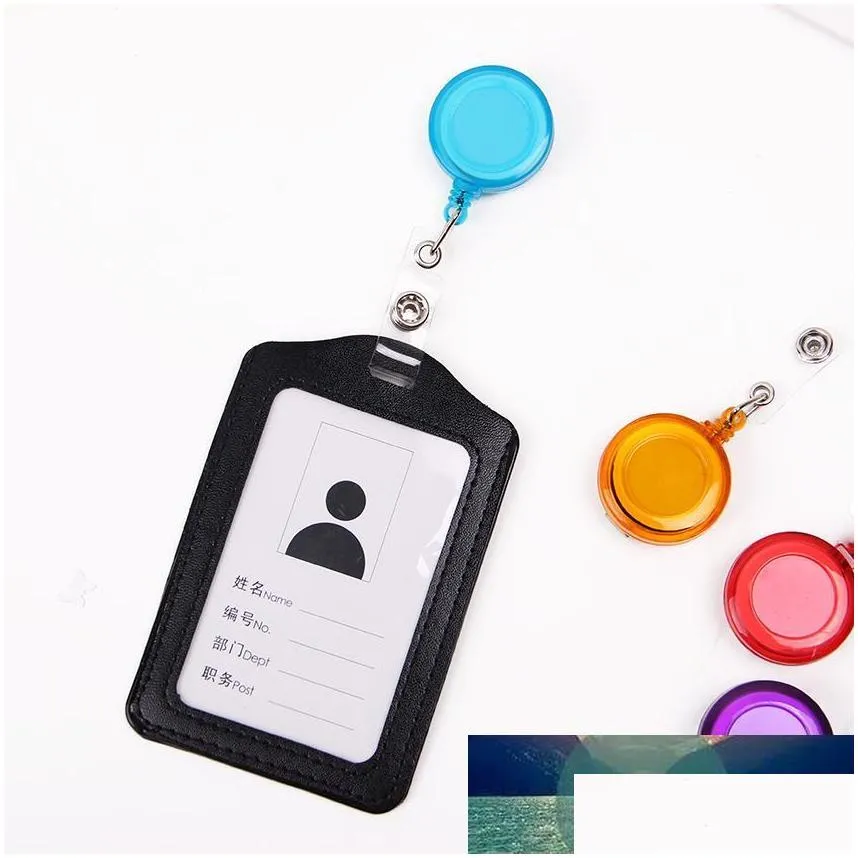 business card files colorful retractable badge reels holders with metal belt clip badge holder id badge reel clip on card holders