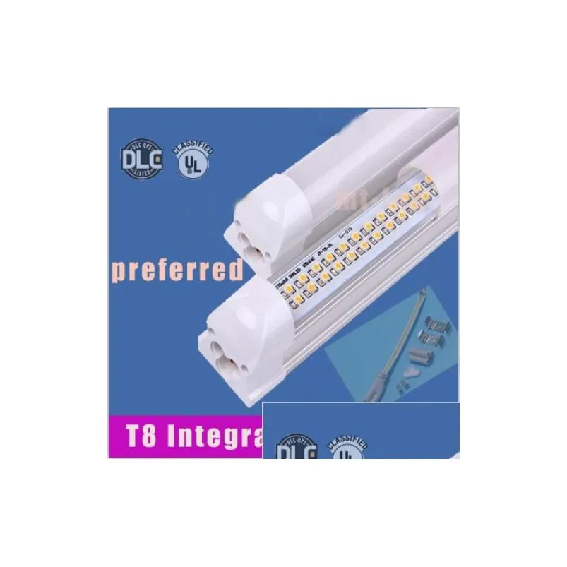Integrated T8 Type B Led Tubes Light With Double Row Sides 4ft, 5ft