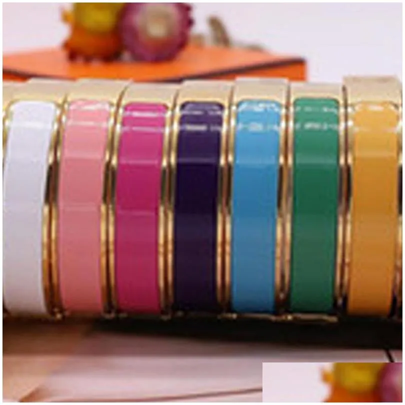 bangle women stainless steel couple gold bracelet fashion jewelry valentine day gift for girlfriend accessories wholesale