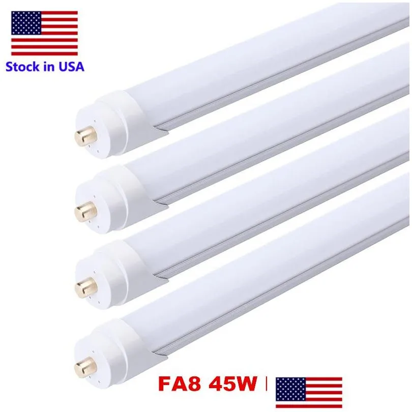 led tubes 8ft fa8 single pin t8 8foot tube 65w 8 feet fluorescent tubes lamp led shop lights