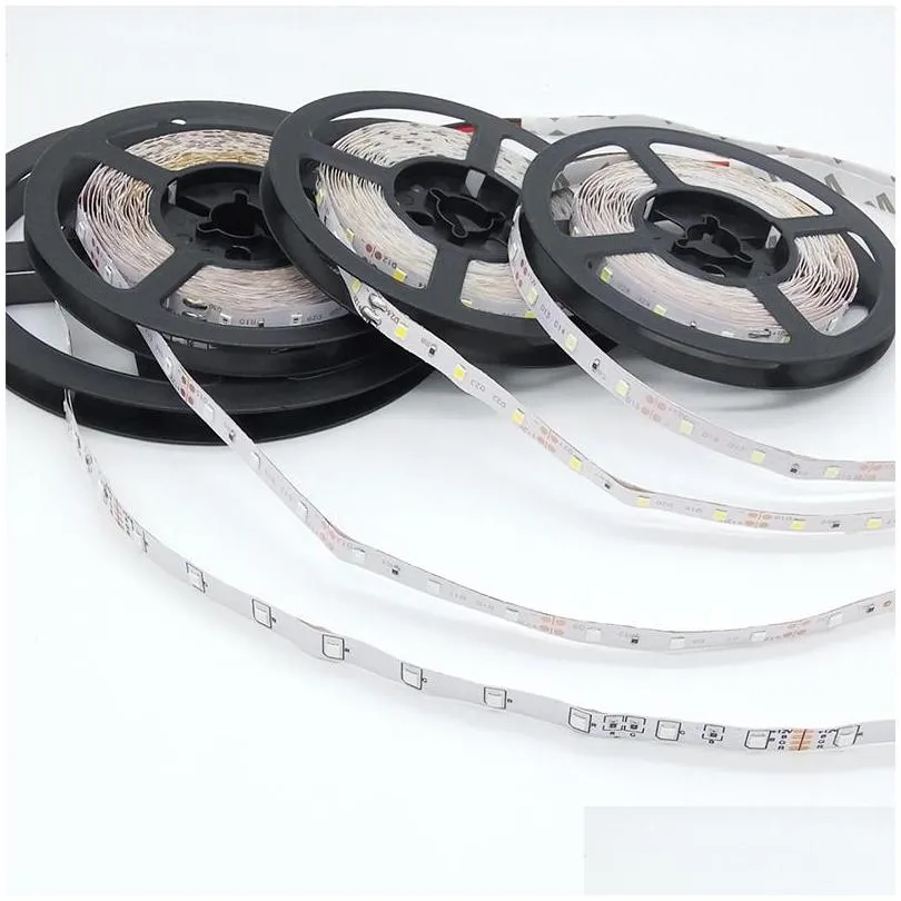 led strip 5m 300leds nowaterproof rgb light 2835 dc12v 60leds/m fiexble light led ribbon tape home decoration lamp