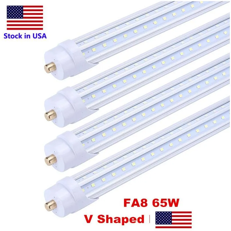 led tubes 8ft fa8 single pin t8 8foot tube 65w 8 feet fluorescent tubes lamp led shop lights