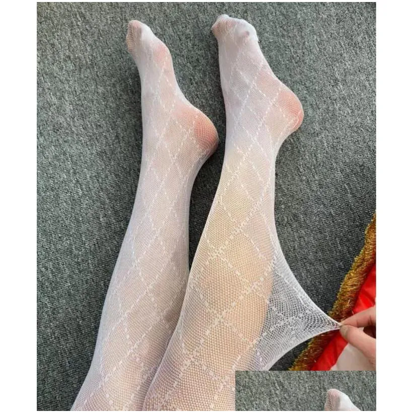 textile designer stockings women y ins fashion luxurys breathable leg tights socks brand letter long stockings party accessories