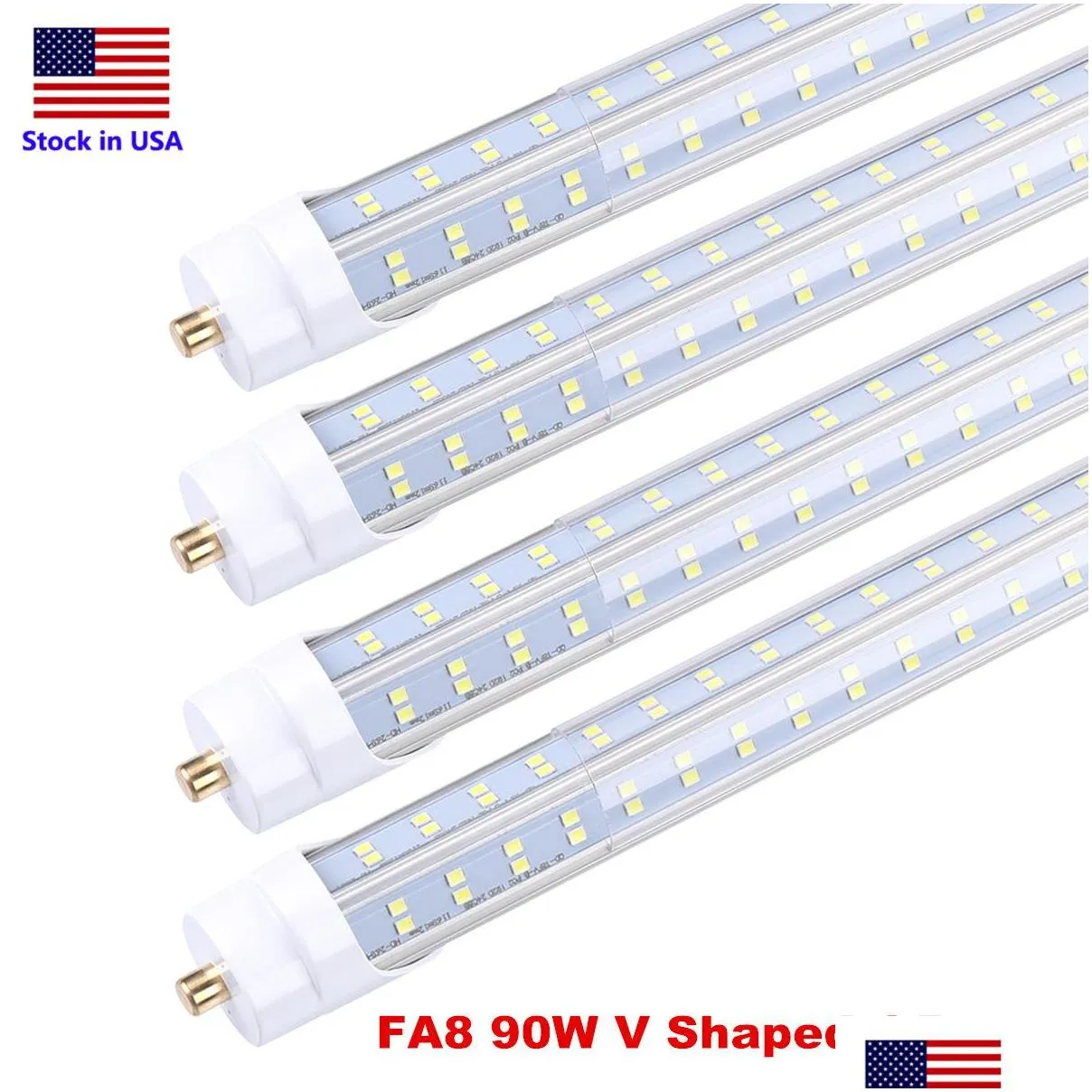 led tubes 8ft fa8 single pin t8 8foot tube 65w 8 feet fluorescent tubes lamp led shop lights