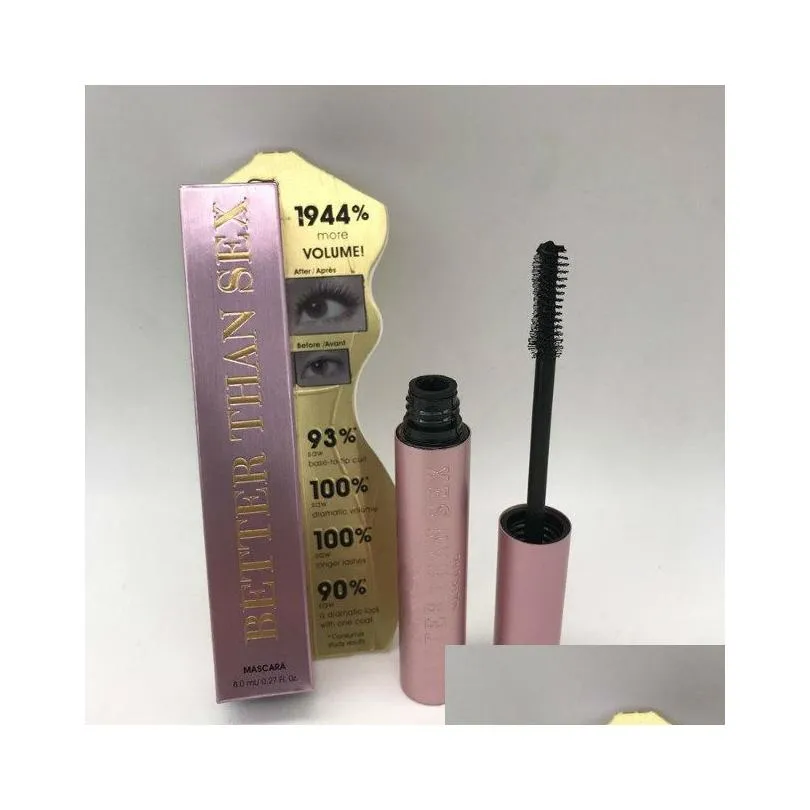 epack new face cosmetic better than masacara better than love mascara black color long lasting more volume 8ml